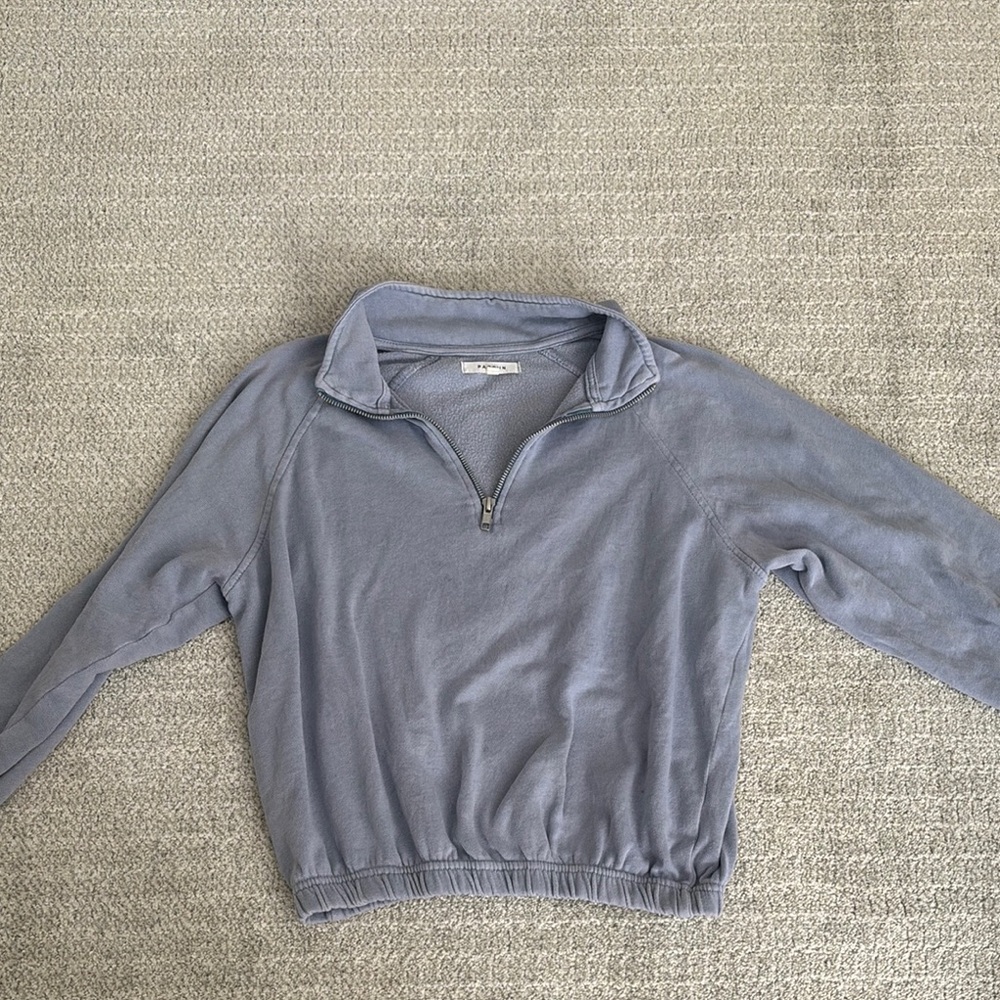 PacSun Blue Cowl Neck Sweater